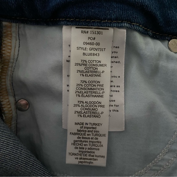 Good American Good Legs Flare Jeans Blue843 8 - Picture 12 of 14